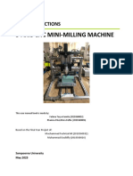 Manual Book - 3-Axis Mini Milling Machine