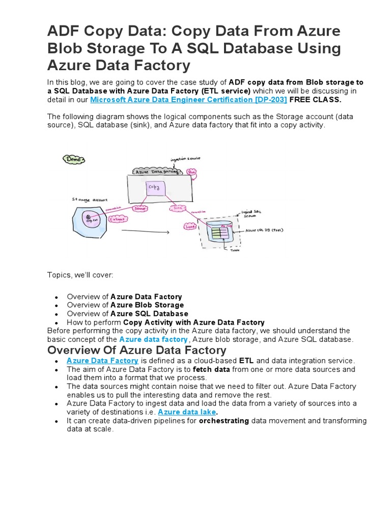 ADF Copy Data | PDF | Databases | Apache Spark