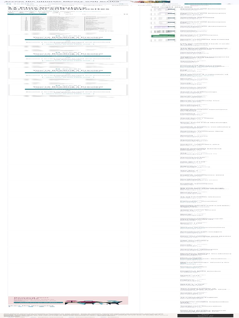 11 Plus Synonyms and Antonyms Guide | PDF | Lexical Semantics