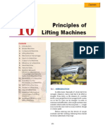 Principles of Lifting Machines