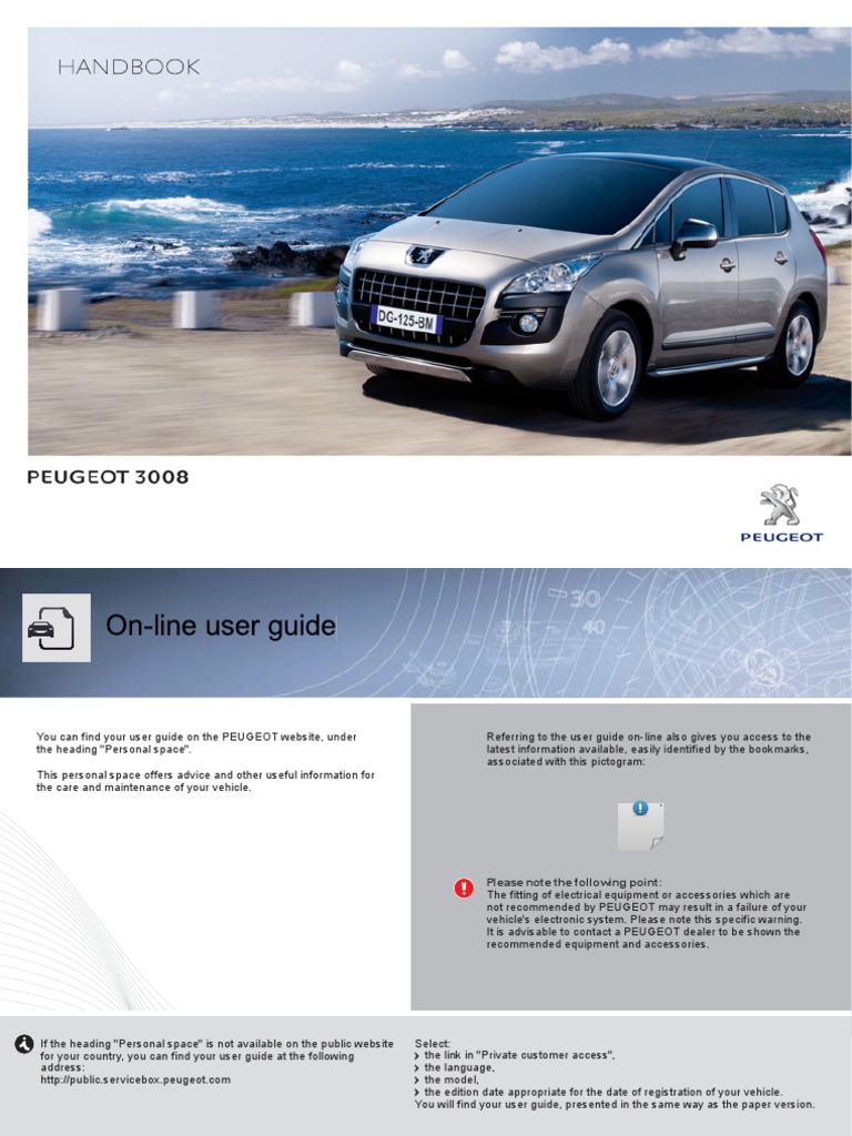 2013 PEUGEOT 3008 SERVICE MANUAL PDF FREE DOWNLOAD intelligence overview