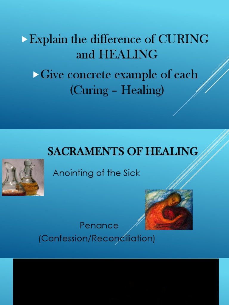 Anointing Of The Sick Printable Colored Picture