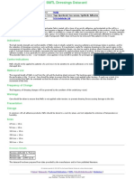 Mefix Dressings Datacard