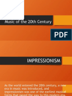Music of The 20th Century (Impressionism) - Q1M1