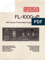 Eumig FL-1000 Anleitung