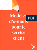 Modèles D'e-Mails Pour Le Service Client