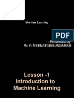 ML - Introduction