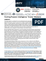 Hunting Russian Intelligence "Snake" Malware