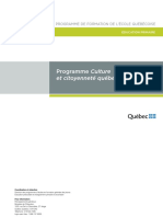 CCQ Programme Primaire