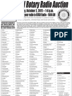 Rotary Auction 2011