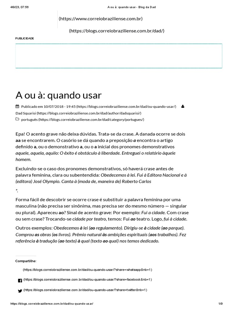 Image Result For Quando Usar No Na Ou Em Wordreference Forums