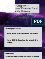 Chapter 1 Formation of Elements