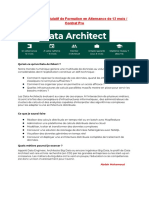 Fiche Récapitulatif de Formation en Alternance de 12 Mois - Contrat Pro