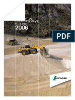 Lafarge Sustainability Report 2006-Fr