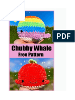 Chubby Plush Whale
