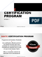 Dante Certification Program