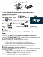 Univerzalis Adok Programozasa