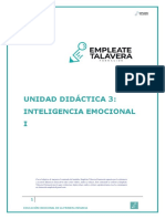 Unidad Didáctica 3 Inteligencia Emocional I