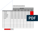 Lampiran 7 - Jadwal Praktek Dokter Umum Dan Dokter Gigi