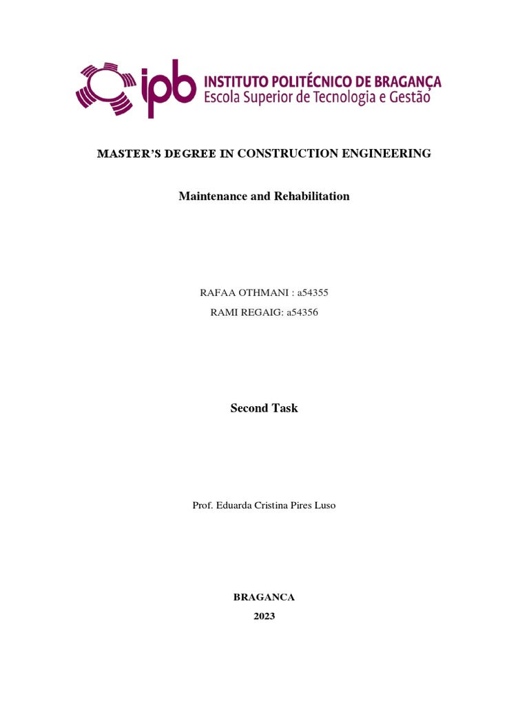 Building Maintenance Plan Pdf