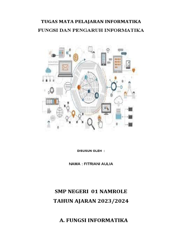 Fungsi dan Dampak Pelajaran Informatika | PDF