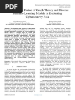 Exploring The Fusion of Graph Theory and Diverse Machine Learning Models in Evaluating Cybersecurity Risk