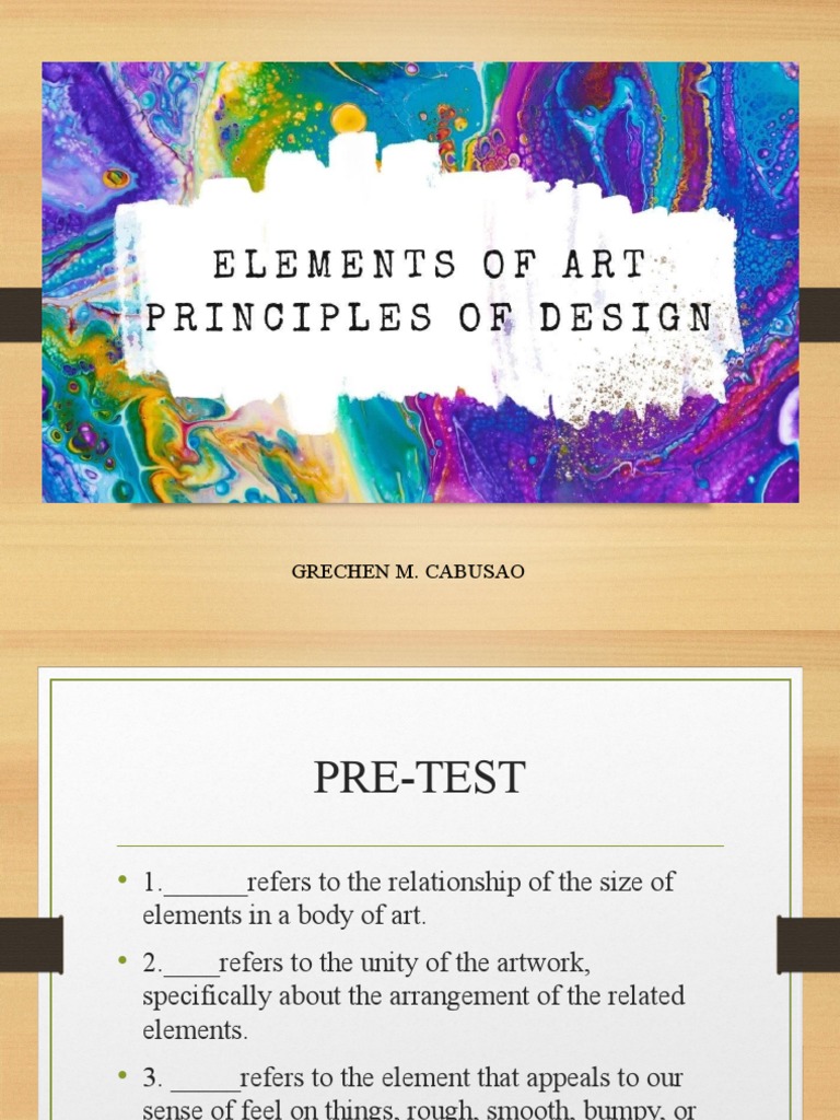 Elements and Principles of Art Explained | PDF | Shape | Color