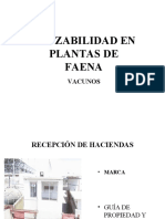 Trazabilidad en Plantas de Faena