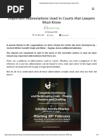 Important Abbreviations Used in Courts That Lawyers Must Know