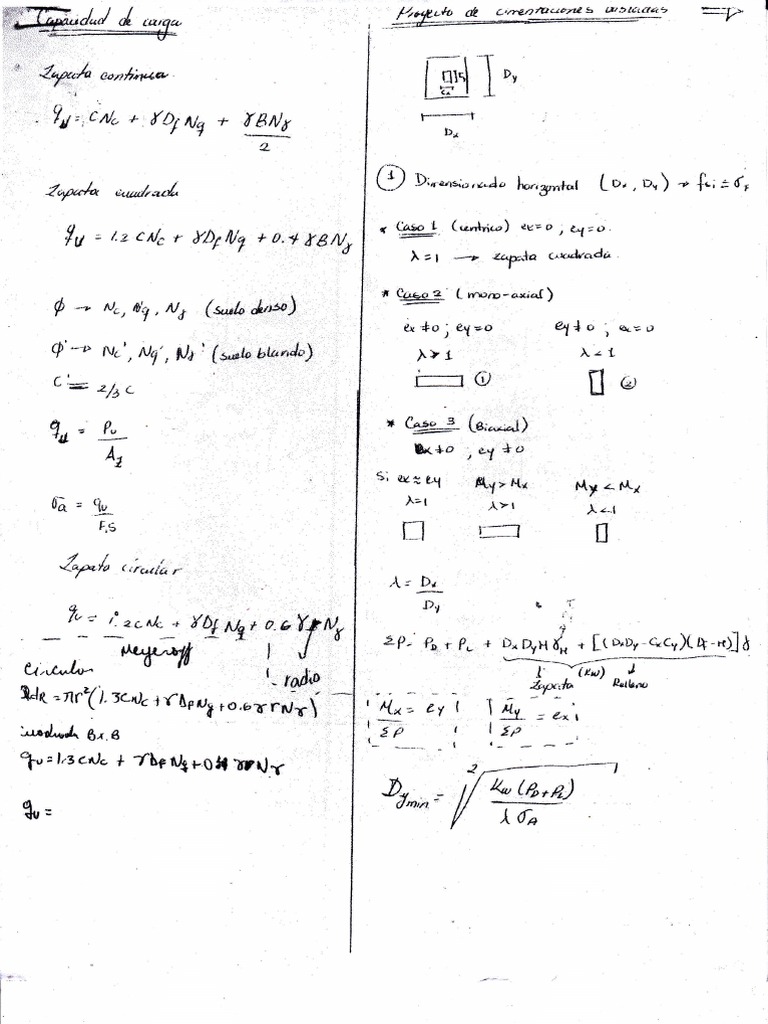 Fórmulas + Ejercicios Resueltos | PDF