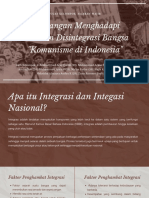 Kelompok 4 - Integrasi Dan Disintegrasi Bangsa