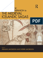 Jakobsson, - Rmann - Jakobsson, Sverrir - The Routledge Research Companion To The Medieval Icelandic Sagas-Taylor