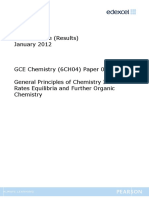 Markscheme Unit46CH04 January2012 IAL Edexcel Chemistry