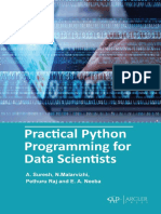 Practical Python Programming For Data Scientists A. Suresh N.