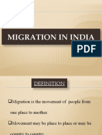 Migration in India