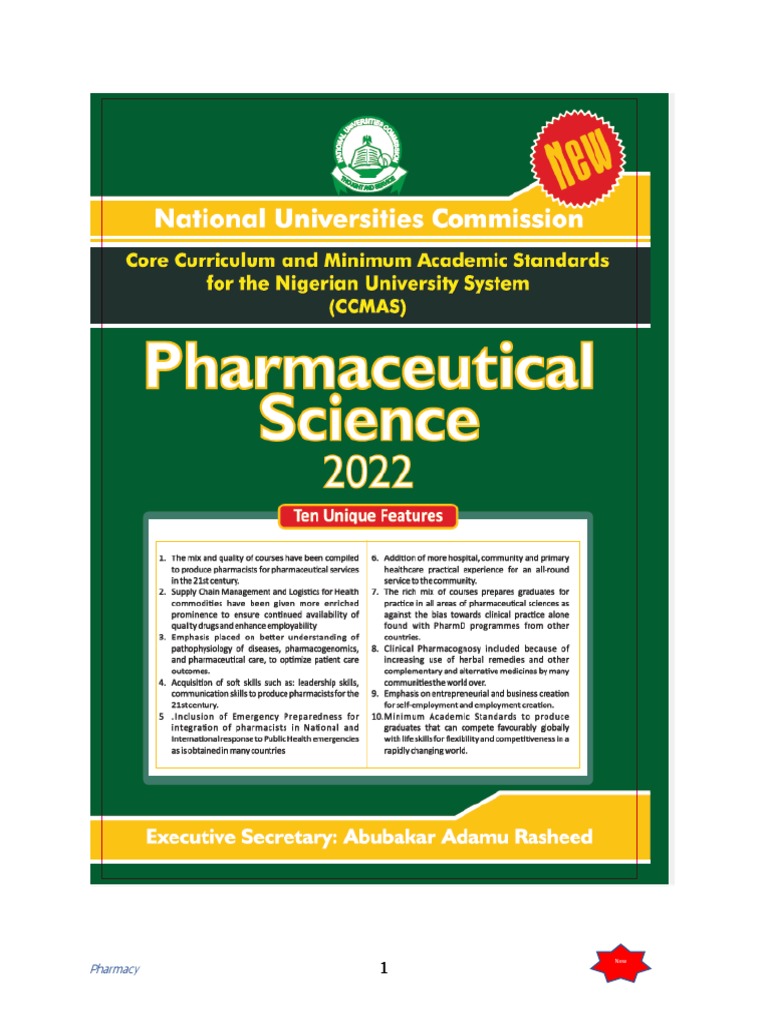 Pharmacy-CCMAS-FINAL-December-26, 2022 | PDF | Pharmacy | Academic Degree