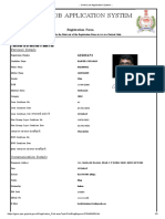 Online Job Application System