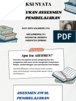 Aksi Nyata Melakukan Asesmen Awal Pembelajaran Sinta Wulandari