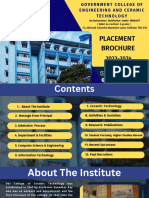 GCECT Placement Brochure 2023-24
