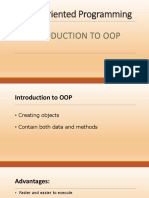 Lecture-1. Introduction To OOP