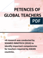 S OF GLOBAL TEACHERS Report in Teaching Profession CMJE