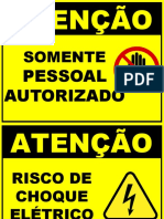 Adesivo Sinalização