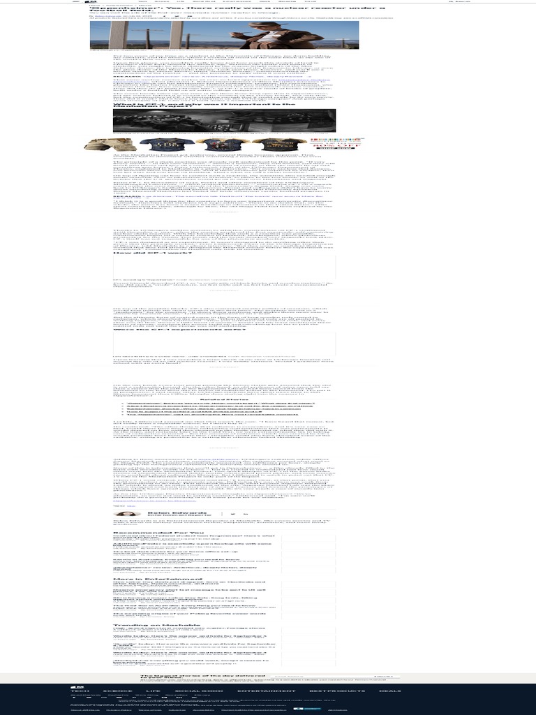 'Oppenheimer' Chicago Pile1, The Nuclear Reactor Under A Football Field, Explained Mashable