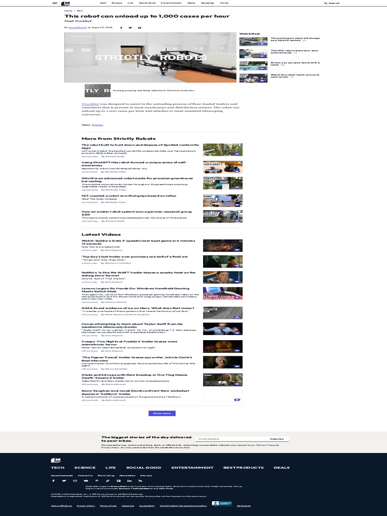 This Robot Can Unload Up To 1,000 Cases Per Hour Mashable PDF