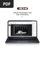 CZone Favourites Configuration Tool Instructions v1.1