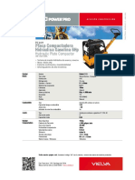 Placa Compactadora Hidráulica Gasolina 6Hp: Hydraulic Plate Compactor