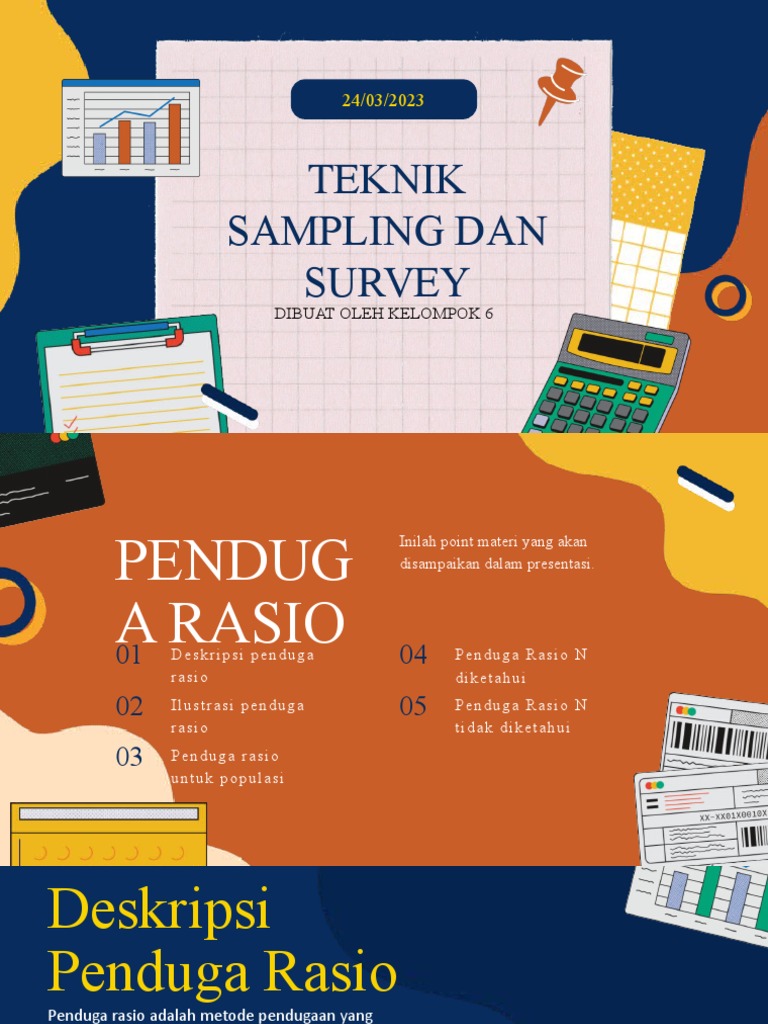 Teknik Sampling dan Penduga Rasio | PDF