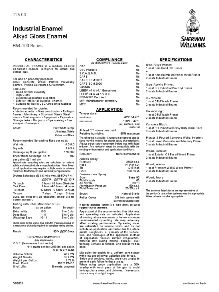 Industrial Enamel PDF