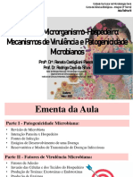 AT6 - Interação Micro-Organismo-Hospedeiro - Mecanismos de Virulência e Patogenicidade Microbianos-1