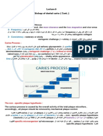 Cariology (Lec 6)